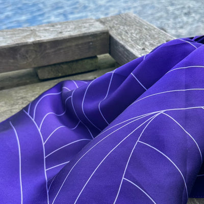 Silkeskjerf Palma Purple