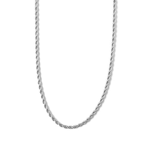 Halskjede Rope Silver