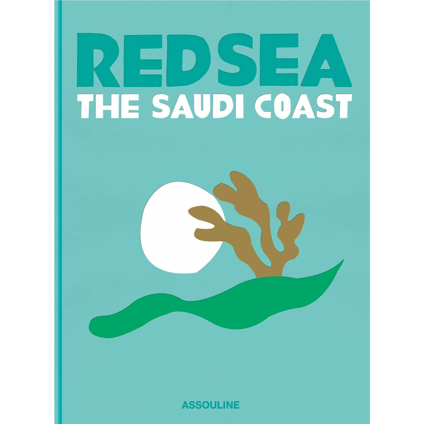 New Mags Bok Red Sea The Saudi Coast- dekorativ coffee table book i turkis farge