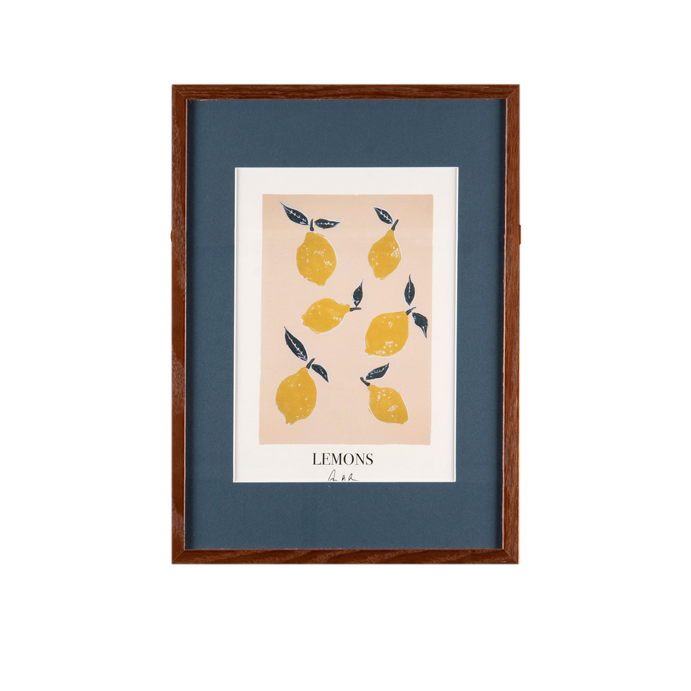 Posters & Frame Kunstner Plakat Lemons Beige