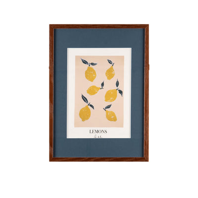 Posters & Frame Kunstner Plakat Lemons Beige