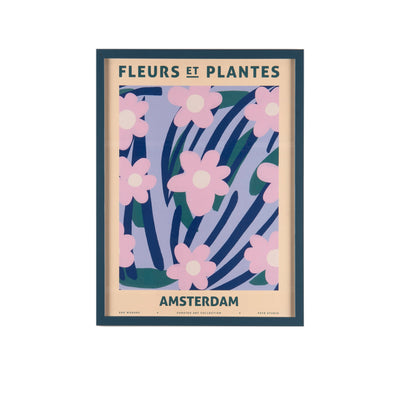 PSTR Studio Kunstner Plakat Zoe -Fleurs et Plantes Amsterdam